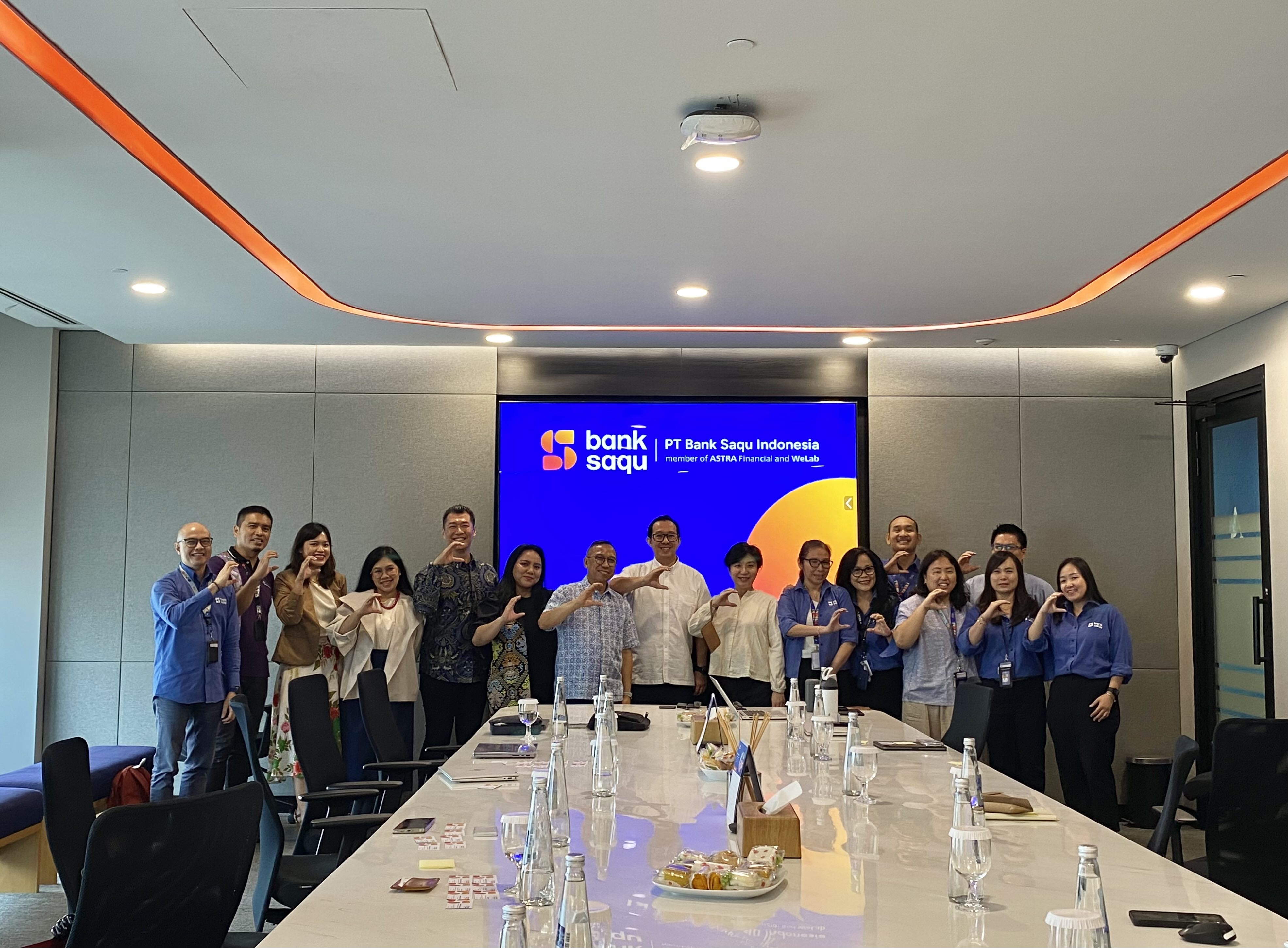 Courtesy Visit: BINUS University dan Bank Saqu